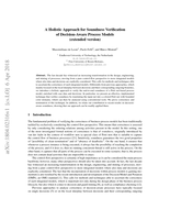 A Holistic Approach for Soundness Verification of Decision-Aware Process Models
