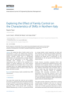 Exploring the effect of family control on the characteristics of SMEs in Northern Italy