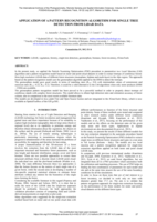 Application of a pattern recognition algorithm for single tree detection from LiDAR data