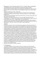 Modulation of the cytokine profile in Caco-2 cells by faecal lactobacilli and bifidobacteria from individuals with distinct dietary habits