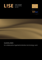 Guidelines for collaborative legal / administrative terminology work