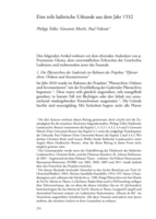 Eine teils ladinische Urkunde aus dem Jahr 1532