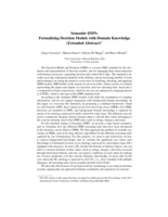 Semantic DMN: Formalizing Decision Models with Domain Knowledge (Extended Abstract)