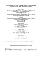 Conflicting Selves: Family Owners' Multiple Goals and Self-Control Agency Problems in Private Firms