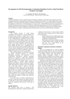 Development of a 0D thermodynamics combustion simulation tool for a dual fuel diesel-producer gas engine