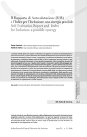 Il Rapporto di Autovalutazione (RAV) e l’Index per l’Inclusione: Una sinergia possibile