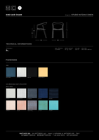 She Said, Chair : Piece in a design collection / Die Neue Sammlung