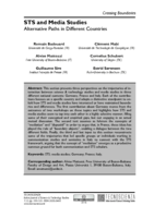 STS and Media Studies: Alternative Paths in Different Countries