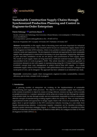 Sustainable Construction Supply Chains through Synchronized Production Planning and Control in Engineer-to-Order Enterprises