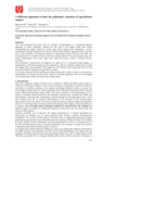 A different approach to limit the pollutants’ emissions of agricultural engines
