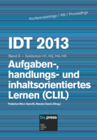 IDT 2013/9: Aufgaben-, handlungs- und inhaltsorientiertes Lernen (CLIL) ; Sektionen H1, H2, H4, H5
