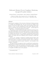 Multi-party business process compliance monitoring through IoT-enabled artifacts