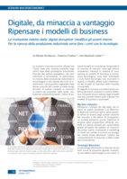 Digitale, da minaccia a vantaggio: Ripensare i modelli di business