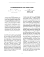 State-Boundedness in Data-Aware Dynamic Systems