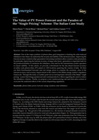 The value of PV power forecast and the paradox of the “single pricing” scheme: the Italian case study