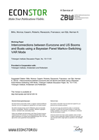 Interconnections Between Eurozone and us Booms and Busts Using a Bayesian Panel Markov-Switching VAR Model