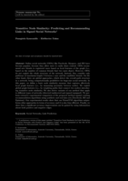 Transitive node similarity: Predicting and recommending links in signed social networks