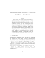 Non-normal modalities in variants of linear logic