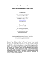 Divestitures and the financial conglomerate excess value