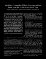 MusicBox: Personalized Music Recommendation Based on Cubic Analysis of Social Tags