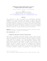 Endogenously unstable demand deposit contracts: triggering bank runs without sunspots