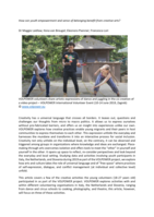 How can youth empowerment and a sense of belonging benefit from creative arts?