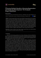 Assessing Multiple Benefits of Housing Regeneration and Smart City Development: The European Project SINFONIA