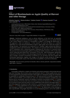 Effect of Biostimulants on Apple Quality at Harvest and After Storage