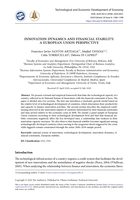 Innovation Dynamics and Financial Stability: A European Union Perspective