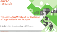 The open LoRaWAN network for developing IoT apps at the NOI Techpark