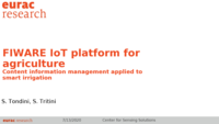 A smart irrigation system: how can it be more efficient with IoT?