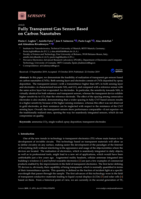 Fully transparent gas sensor based on carbon nanotubes