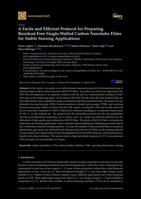 A Facile and Efficient Protocol for Preparing Residual-Free Single-Walled Carbon Nanotube Films for Stable Sensing Applications