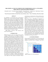 Organizing Access to Complex Multi‐Dimensional Data: An Example from the ESA SEOM SInCohMap Project