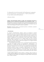 Le dinamiche interistituzionali nell’ordinamento spagnolo tra decentramento, accentramento e “balzi asimmetrici”: il caso della tutela dell’ambiente