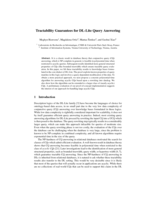 Tractability Guarantees for DL-Lite Query Answering