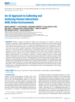 An AI Approach to Collecting and Analyzing Human Interactions With Urban Environments