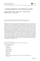 A topological insight into restricted Boltzmann machines