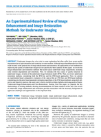 An Experimental-Based Review of Image Enhancement and Image Restoration Methods for Underwater Imaging.