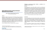 Shaping digital deconstrution: teaching and learning of Mathematics during the lockdown