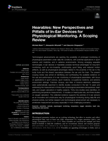Hearables: New Perspectives and Pitfalls of In-Ear Devices for Physiological Monitoring. A Scoping Review
