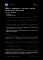 Detecting and Localizing Anomalies in Container Clusters Using Markov Models