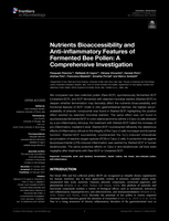 Nutrients Bioaccessibility and Anti-inflammatory Features of Fermented Bee Pollen: A Comprehensive Investigation