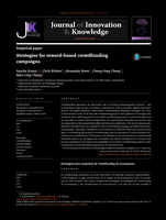 Strategies for reward-based crowdfunding campaigns = Estrategias para campañas de crowdfunding de recompensa