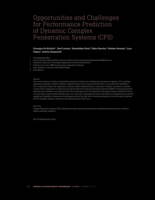 Opportunities and Challenges for Performance Prediction of Dynamic Complex Fenestration Systems (CFS)