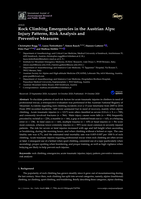 Rock Climbing Emergencies in the Austrian Alps: Injury Patterns, Risk Analysis and Preventive Measures