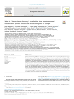What is Climate-Smart Forestry? A definition from a multinational collaborative process focused on mountain regions of Europe