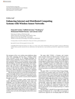 Enhancing Internet and Distributed Computing Systems with Wireless Sensor Networks