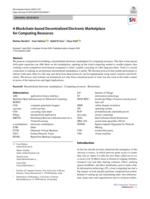 A Blockchain-based Decentralized Electronic Marketplace for Computing Resources