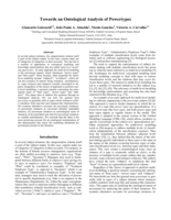 Towards an Ontological Analysis of Powertypes